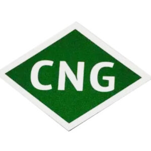 Магнітний знак на авто Газ CNG (11см)