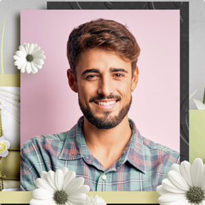 Фотографія на магніті 95х95 квадрат