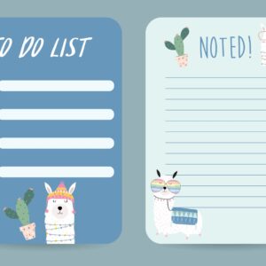 Магнітний планер А4 Чек лист 3 ToDo List eng