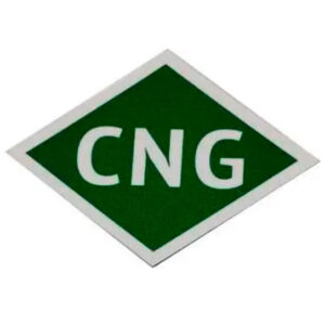 Наліпка знак на авто Газ CNG (15см)