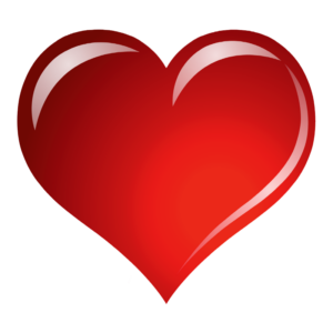 Магніт на авто Серце 100в*100ш