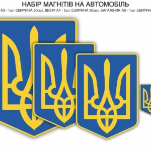 Прикраса на авто - Патриотична (комплект)